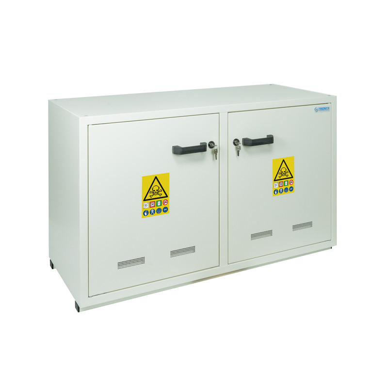 Armoire à 2 portes à faible risque pour les produits toxiques 60L ECOSAFE