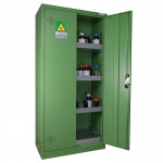 Armoire anti-pesticides avec 2 portes et 3 compartiments ECOSAFE