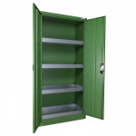 Armoire anti-pesticides avec 2 portes et 3 compartiments ECOSAFE