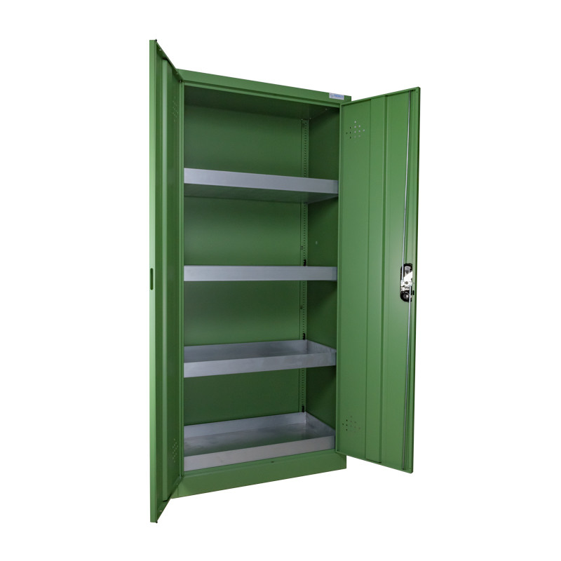 Armoire anti-pesticides avec 2 portes et 3 compartiments ECOSAFE