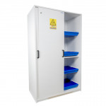 Armoire haute de sécurité résistante à la corrosion en PVC pour acides et bases 220 L ECOSAFE pour laboratoires