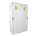 Armoire haute de sécurité résistante à la corrosion en PVC pour acides et bases 220 L ECOSAFE pour laboratoires