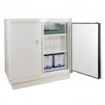 Armoire de bureau pour documents 2 portes (60 minutes) ECOSAFE