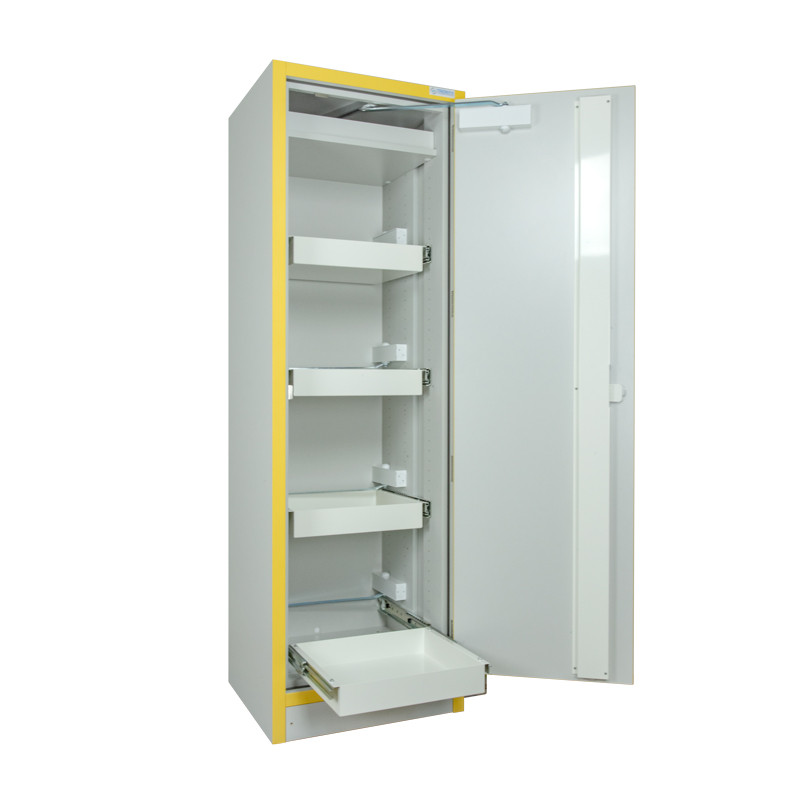 Armoire de sécurité 30 Minutes 1 porte et 4 tiroirs 130L ECOSAFE