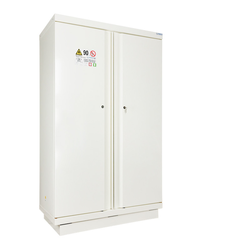 Armoire haute sécurité 2 portes et 4 compartiments résistants au feu ECOSAFE 204L 90 minutes