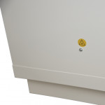 Armadio di sicurezza a 2 porte e 2 scomparti 90 minuti per prodotti infiammabili 240L ECOSAFE