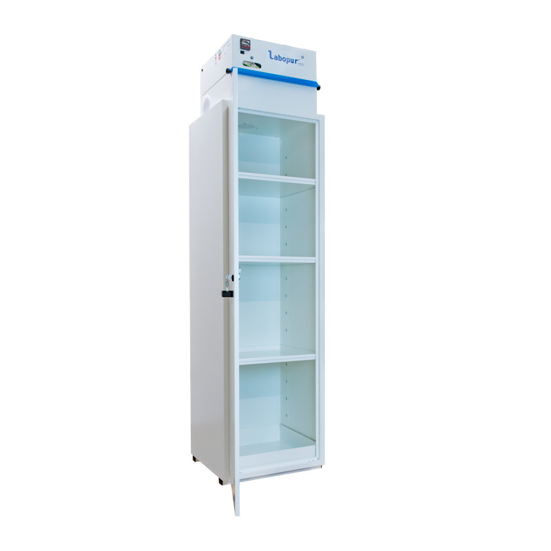 Armoire de sécurité à ventilation filtrante avec 1 porte acier 150L ECOSAFE