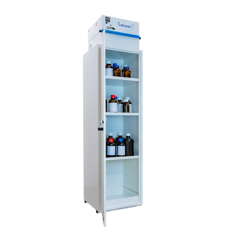 Armoire de sécurité à ventilation filtrante avec 1 porte acier 150L ECOSAFE