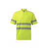 Reflatex RS Kurzarm-Poloshirt aus Baumwolle mit reflektierenden Streifen, Serie 305522 VELILLA