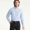 Camicia da uomo con tasca sul petto sinistra, collo in smoking OXFORD ROLY