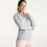 Pull féminin avec capuche et fermeture à glissière en métal VELETA ROLY