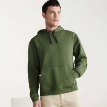 Two-tone hoodie with double elastane fabric 1x1 on cuffs and waist URBAN  ROLY skrc-ro