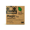 Scotch Magic Invisible Tape, the Most Environmentally Friendly Choice (1 Roll) 3M