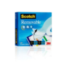 Ruban adhésif invisible réutilisable Scotch Magic 19 mm x 33 m (1 rouleau) 3M