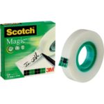 Cinta invisible Scotch Magic, paquete ahorro (6 rollos) 3M REF: 810P5+1