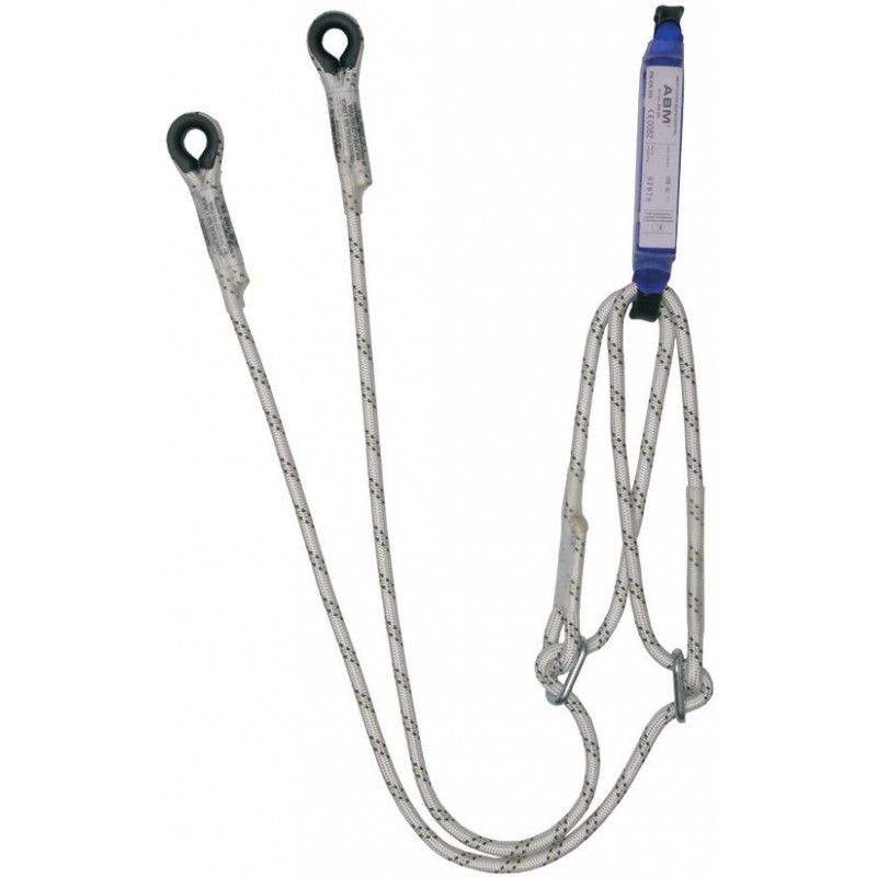 ADJUSTABLE ROPE WITH ENERGY ABSORBER, ENERGY