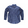 Camicia in denim industriale WORKTEAM B8700 con colletto classico