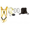 Kit avec harnais 80050+ 80108 réglable+80124 ELBRUS 50 R-PLUS