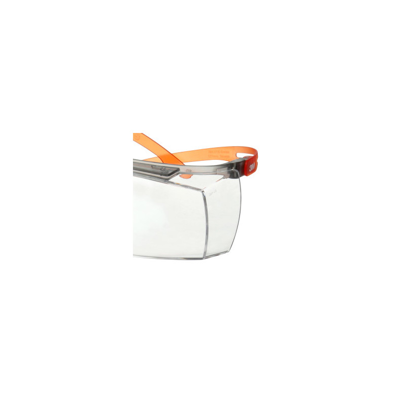 Cubregafas de montura naranja anti-empañamiento (K&N) y ocular incoloro SecureFit 3700 3M. REF: SF3701SGAF-N