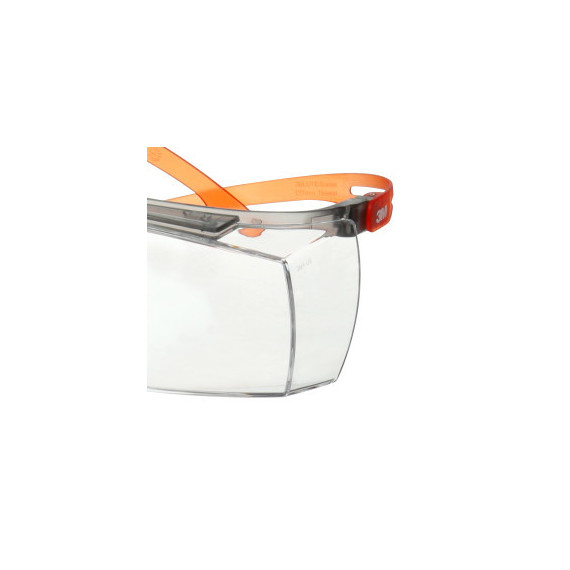 Cubregafas de montura naranja anti-empañamiento (K&N) y ocular incoloro SecureFit 3700 3M. REF: SF3701SGAF-N