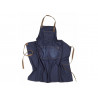 Grembiule in denim con pettorina e borsa sul petto WORKTEAM M710