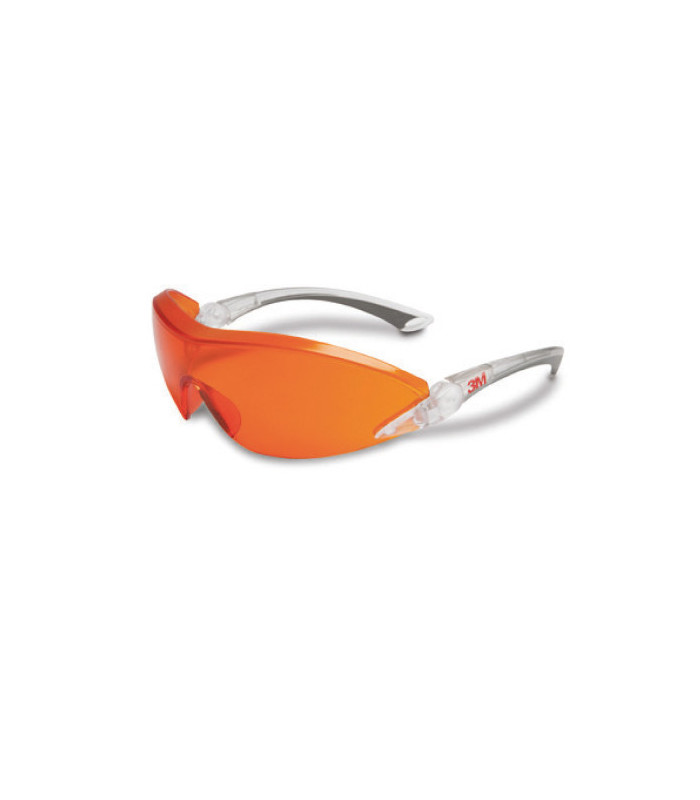 Verres de sécurité pour lentilles orange anti-remorque et anti-peinture protection UV ULTIMATE COMFORT PC 2846 3M