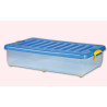 Underbed box made of translucent Eurobox material (4 Units) DENOX- FAMESA