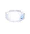 Mascarilla con válvula FFP3 NR D plegable y clip nasal SAFETOP