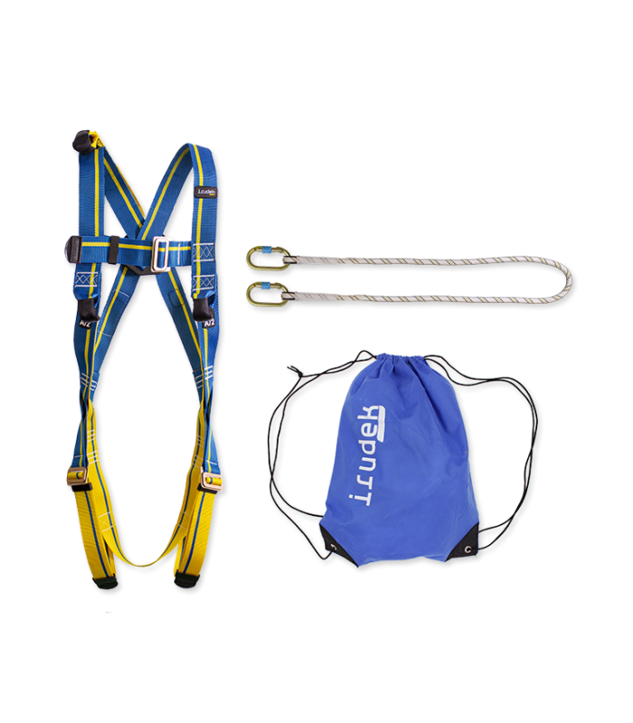 Retention System mit Harness Licht plus 2 IRUDEK Roque Nublo