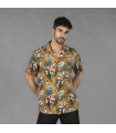 Men's Hawaiian lapel collar shirt 210002