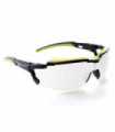 Gafas deportivas con detalles en negro y verde POMPEIA SAFETOP