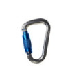 Moschettone in alluminio Twist Lock SAFETOP da 22 mm