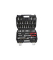 KIT BTP46 AVEC 46 OUTILS DANS UN COFFRET PLASTIQUE