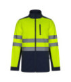 SOFT SHELL BICOLOR High Visibility Jacke. 306006