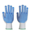 Doppelte Arbeitshandschuhe Punkt PVC Polka Dot Plus, ambidextro PORTWEST A113