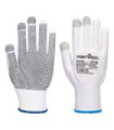 Touchscreen Handschuh mit Grip PVC Punkte 13 A118 (12 Paare) PORTWEST