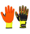 Anti Impact Grip Glove Yellow/Orange A721