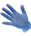 Einweghandschuh aus pulverfreiem Vinyl (Pack 100) Blau PORTWEST A905