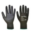 Guanti per la movimentazione, con palma PU (Pack 12 coppie) Galleone nero 13 PORTWEST AB129