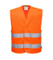 Gilet ad alta visibilità con maglia MeshAir con due bande riflettenti PORTWEST C374