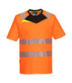 Dynamisches T-Shirt DX4 Fluorid aus A.V-Netz und Polyester PORTWEST DX413