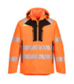 DX4 Sicherheits-fluorid-Jacke für Winter-Mikro-Polaren Hals, Gelenkhülsen PORTWEST DX461