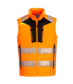 A.V morbido guscio DX4 cappotto con nastro riflettente segmentato HiVisTex PORTWEST DX479