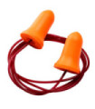 Easy Fit PU Earplugs with Cord (200 Pairs) - EP09