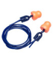 Easy Fit PU Earplugs with Cord (200 Pairs) - EP12