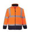Two-tone high visibility fleece - F301