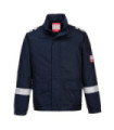 Leichte Arbeitsjacke mit antistatischen Eigenschaften Bizflame Plus, hoher Hals PORTWEST FR601