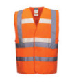 Gilet di sicurezza arancio fluido Triple Technology PORTWEST G470