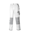 Pantalone da lavoro Oxford anti abrasione Pittori Pro bianco / grigio PORTWEST KS54