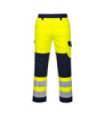 Pantaloni industriali Modaflame alta elasticità giallo fluoro visibilità posteriore Regolare PORTWEST MV46